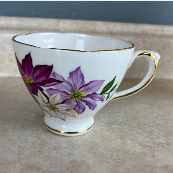 Delphine Budding Blooms Fine Bone China Tea Cup A - Picture 5 of 9